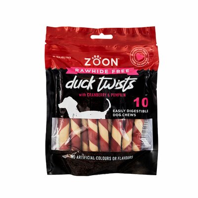 10 Duck, Cranberry & Pumpkin Twists 170g