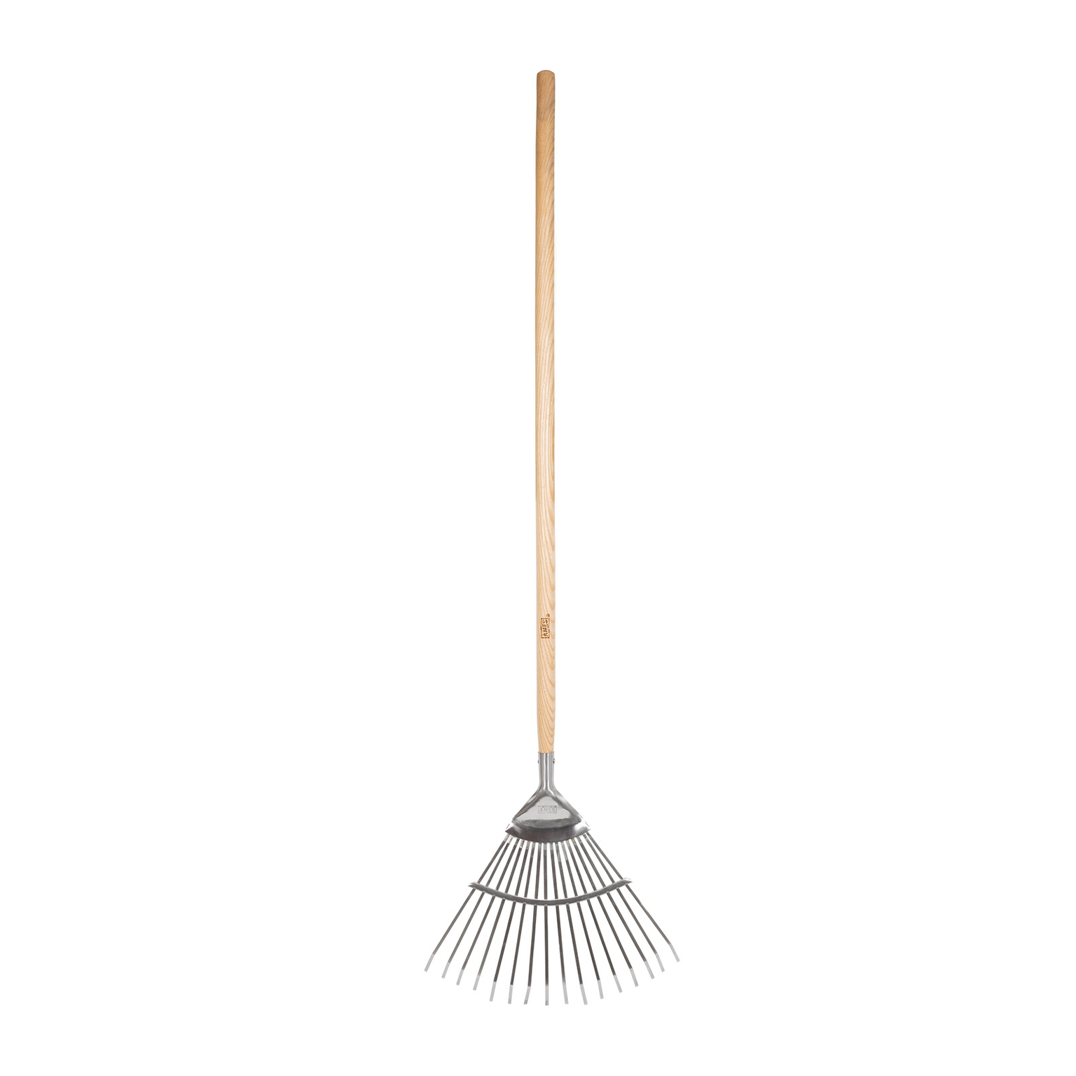 AMES LAWN & LEAF RAKE - STAINLESS STEEL - Radway Bridge Garden Centre