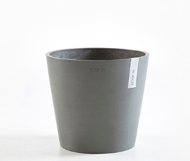 Ecopots Amsterdam Grey (35cm Tall) - Radway Bridge Garden Centre