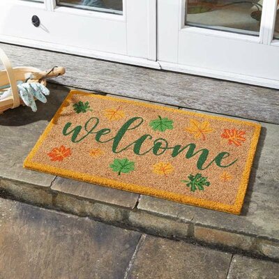 Leafy Welcome Decoir Mat 40x60cm - image 2