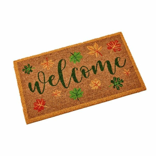 Leafy Welcome Decoir Mat 40x60cm - image 1