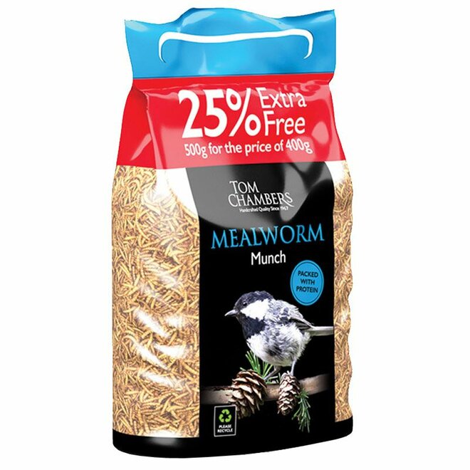 Mealworm Munch 500g Cat 3 ABP Not for human use